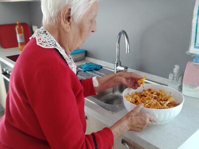 al via la cucina..