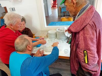preparazione dei vasetti