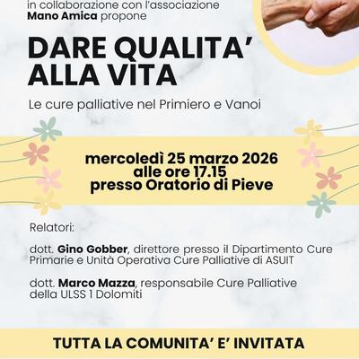 DARE QUALITA' ALLA VITA