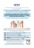 Le forme di partecipazione e coinvolgimento dei familiari all’interno delle rsa