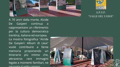 MOSTRA "ALCIDE DE GASPERI: ALBUM DI CASA"