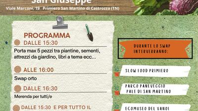 SWAP ORTO - 3 MAGGIO 2026 ORE 15:30