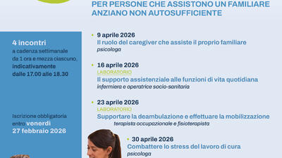CURARE INSIEME - PERCORSO PER CAREGIVER FAMILIARI