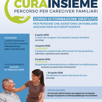 CURARE INSIEME - PERCORSO PER CAREGIVER FAMILIARI