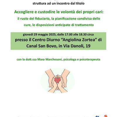 ACCOGLIERE E CUSTODIRE LE VOLONTA' DEI PROPRI CARI