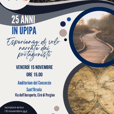 25 ANNI IN UPIPA - ESPERIENZE DI VOLO NARRATE DAI PROTAGONISTI