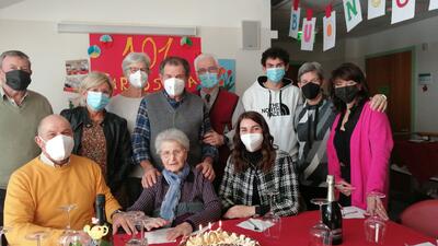 101 ANNI DI BETTEGA GIUSEPPINA