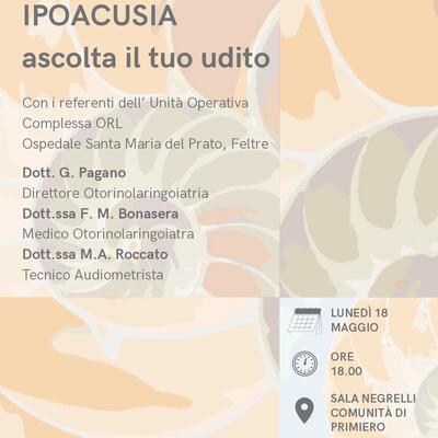 IPOACUSIA - ASCOLTA IL TUO UDITO