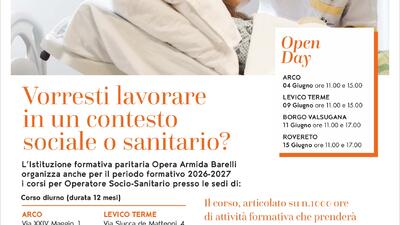 BANDO ISCRIZIONI CORSO OSS OPERA ARMIDA BARELLI