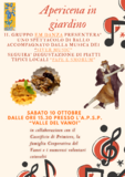 APERICENA IN GIARDINO