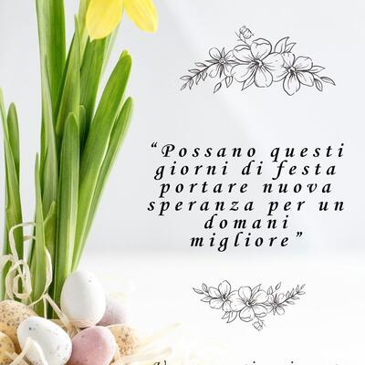 AUGURI DI BUONA PASQUA