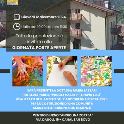GIORNATA PORTE APERTE PRESSO IL CENTRO DIURNO ANGIOLINA ZORTEA